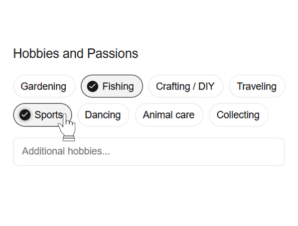 Hobbies and passions